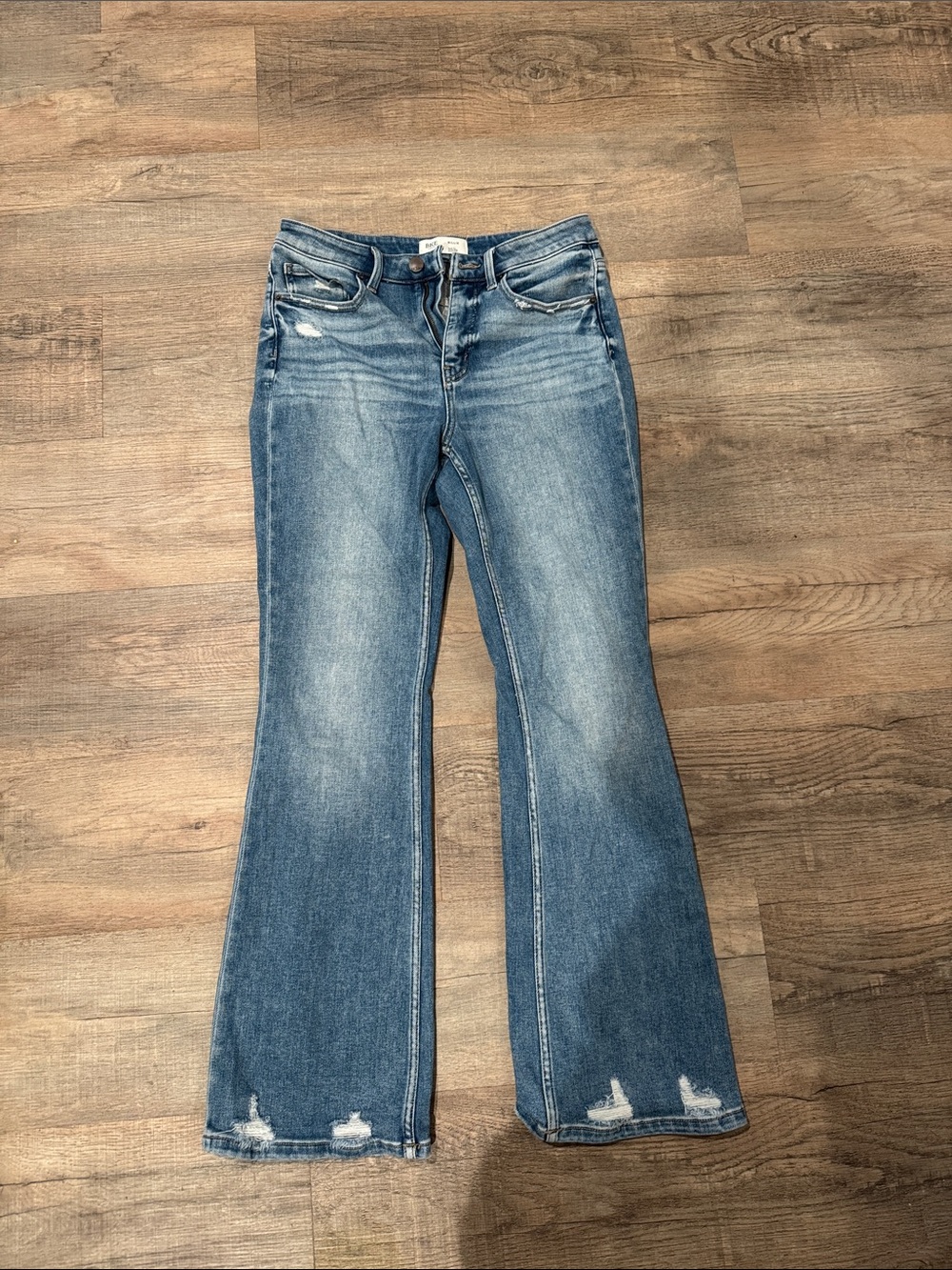 Women’s Blue Flare Jeans